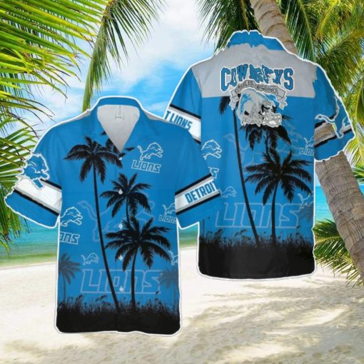 Detroit Lions Hawaiian Shirt Trending For Fans Sport NFL