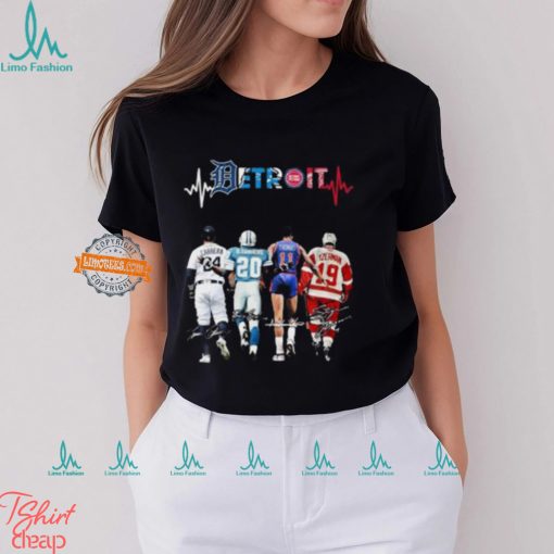 Detroit Sports Teams Signature Unisex T Shirt