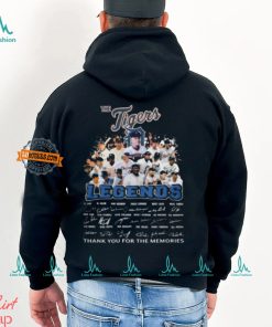 Detroit Tigers Legends Thank You For The Memories Unisex T Shirt