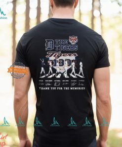 Detroit Tigers Signature Thank You For The Memories Unisex T Shirt