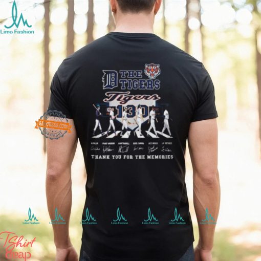 Detroit Tigers Signature Thank You For The Memories Unisex T Shirt