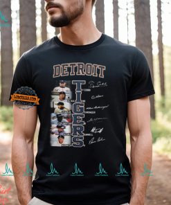 Detroit Tigers Team Signature 2024 Unisex T Shirt
