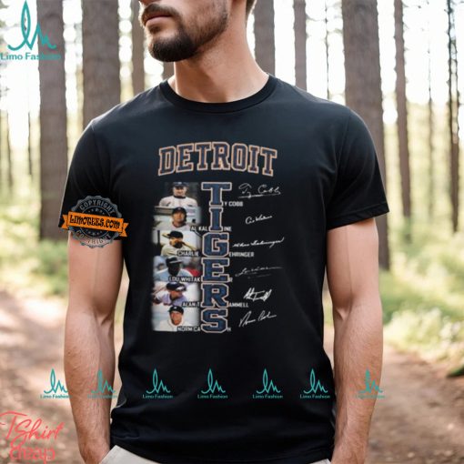 Detroit Tigers Team Signature 2024 Unisex T Shirt