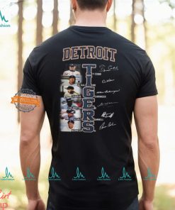 Detroit Tigers Team Signature 2024 Unisex T Shirt