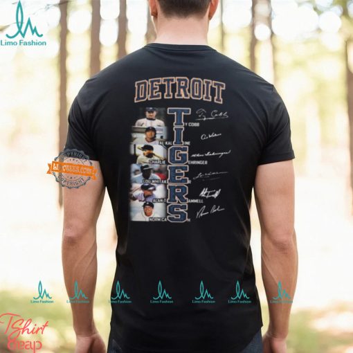 Detroit Tigers Team Signature 2024 Unisex T Shirt