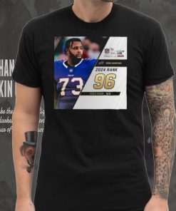 Dion Dawkins Rank 96 The NFL Top 100 Players Of 2024 T Shirt