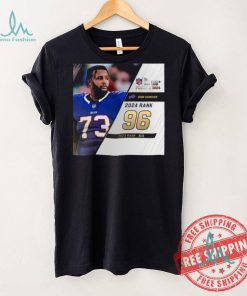 Dion Dawkins Rank 96 The NFL Top 100 Players Of 2024 T Shirt