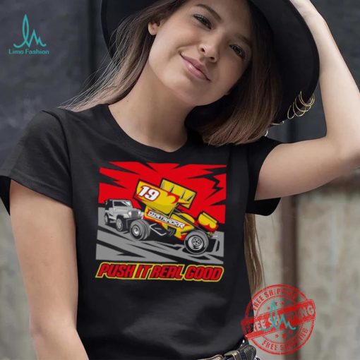 Dirtrackr Push It Real Good Sprint Car T shirt