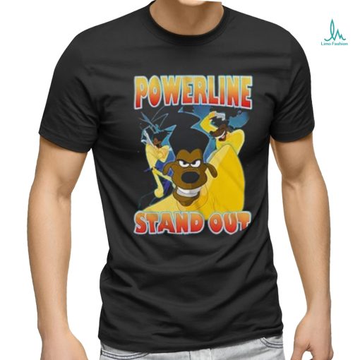 Disney Goofy Movie Powerline Stand Out Tour Mens T shirt