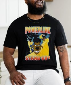 Disney Goofy Movie Powerline Stand Out Tour Mens T shirt
