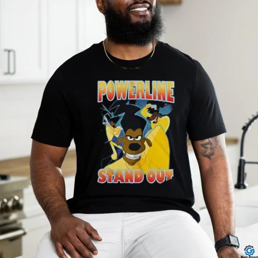 Disney Goofy Movie Powerline Stand Out Tour Mens T shirt