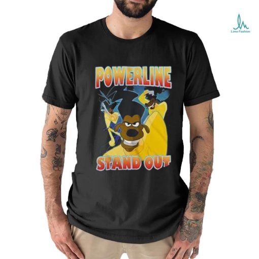 Disney Goofy Movie Powerline Stand Out Tour Mens T shirt