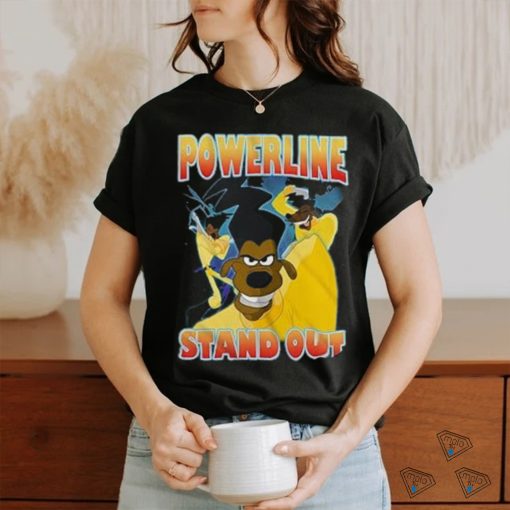 Disney Goofy Movie Powerline Stand Out Tour Mens T shirt