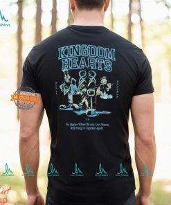 Disney Kingdom Hearts Group Portrait Cropped Ringer T Shirt