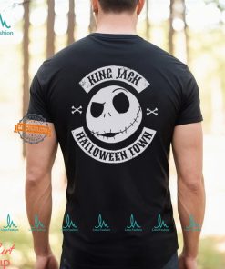 Disney Nightmare Before Christmas Jack Crest Front Print T Shirt