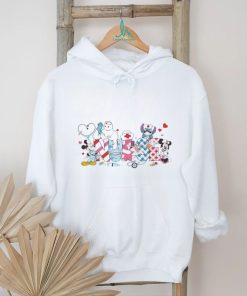 Disney Nurse Cartoon Characters Shirt