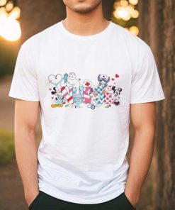 Disney Nurse Cartoon Characters Shirt
