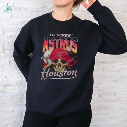 Dj Screw Skull Houston Astros 2024 Shirt