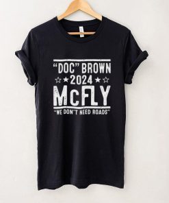 Doc Brown Marty Mcfly 2024 Election Shirt