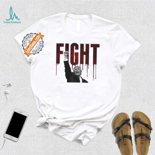 Donald Trump Fight 2024 Rally Trump Hand Shirt