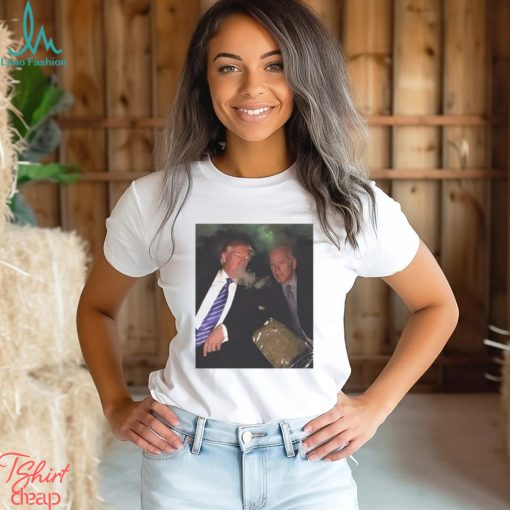 Donald Trump Smoking And Joe Biden Shirt