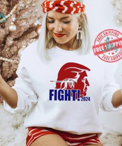Donald Trump fight 2024 graphic shirt