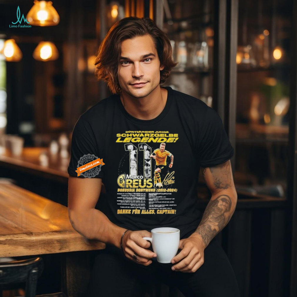 Dortmunder Junge Schwarzgelbe Legende Marco Reus 2012 2024 Signature Unisex T Shirt Dortmunder Junge Schwarzgelbe Legende Marco Reus 2012 2024 Signature Unisex T Shirt