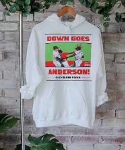 Down Goes Anderson Jose Ramirez Vs Tim Anderson Cleveland Guardians Shirt, hoodie, sweater, long sleeve and tank top Down Goes Anderson Jose Ramirez Vs Tim Anderson Cleveland Guardians Shirt