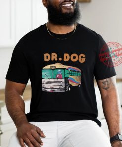 Dr Dog Merch Space Bus Tee Shirt