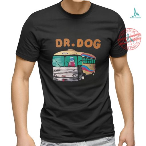 Dr Dog Merch Space Bus Tee Shirt