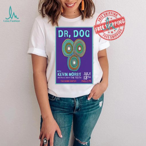 Dr. Dog Philly July 13 2024 The Mann Center Poster Shirt