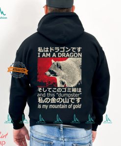 Dragon Raccoon Japanese T Shirt