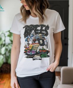 Drew Brees 9 New Orleans Saints football Planet Euphoria 1950 2024 graphic shirt