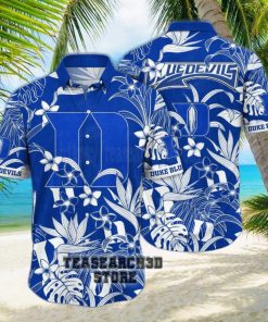 Duke Blue Devils All Over Print Hawaiian Shirt From USAmerci Store