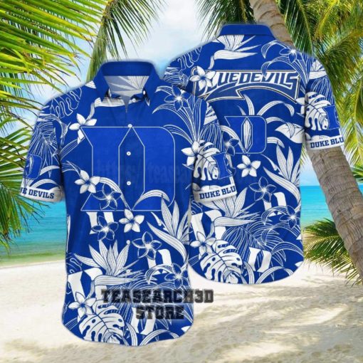 Duke Blue Devils All Over Print Hawaiian Shirt From USAmerci Store