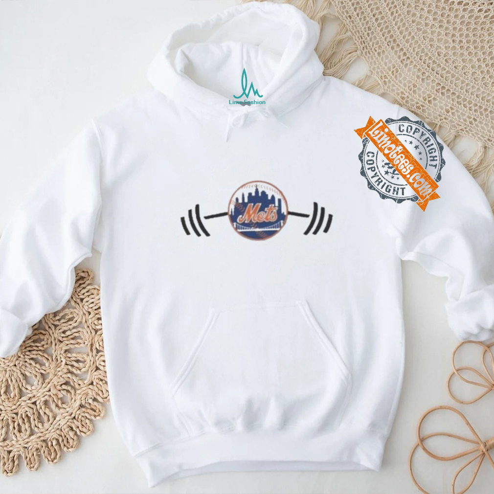 Dumbbells logo new york mets T shirt Dumbbells logo new york mets T shirt