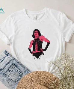 Dustin Green Wearing Macho Frank N Furter Shirt