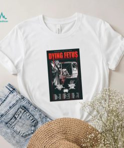 Dying Fetus European Tour 2024 Fall Poster Shirt
