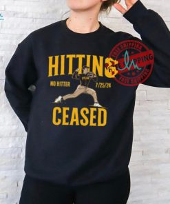 Dylan Cease No Hitter Hitting Ceased Long Sleeve Shirt