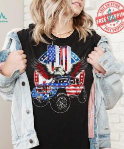 Eagle with Jeep American flag 9 11 2024 shirt