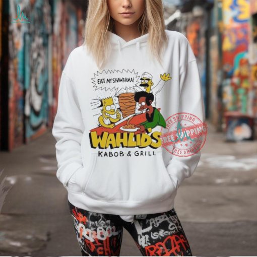 Eat My Shawarma Wahlids Kabob & Grill Shirt