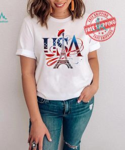 Eiffel Tower France Olympic Team USA Summer 2024 logo shirt