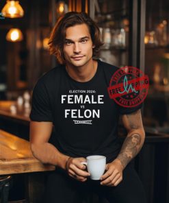 Election 2024 Female Vs Felon T Shirt