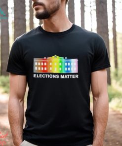 Elections Matter Rainbow Color Shirt