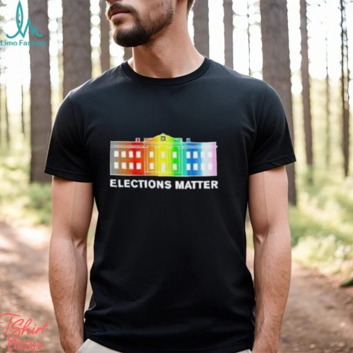 Elections Matter Rainbow Color Shirt