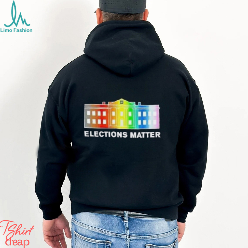 Elections Matter Rainbow Color Shirt Elections Matter Rainbow Color Shirt