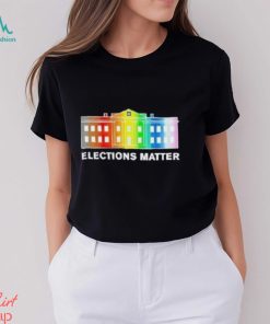 Elections Matter Rainbow Color Shirt