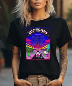Electric Feels 2024 Indie Rock + Electronic Dance Party Poster Shirt