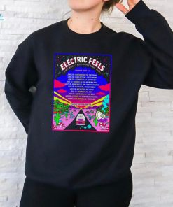 Electric Feels 2024 Indie Rock + Electronic Dance Party Poster Shirt