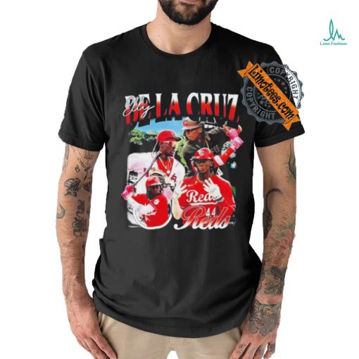 Elly De La Cruz Cincinnati Reds vintage graphic player collage shirt